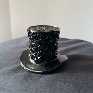 Boyd’s Glass Black Amethyst Top Hat
